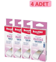 Yara Bandı Hassas, Su Geçirmez, Nefes Alabilen, 4'lü Set, 19x72 mm