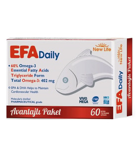 New Life EFA Daily 60 Kapsül