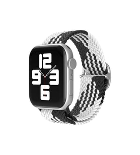 Mey İthalat® Watch 38Mm Kordon - Siyah-Beyaz
