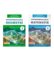 Antrenmanlarla Matematik 1 ve Geometri 1 Seti 2 Kitap