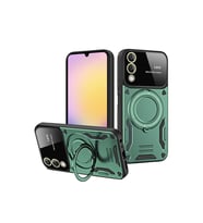 S25 Edge Joy Lens Standlı Kapak - Koyu Yeşil
