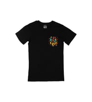 I Love K Pop Cep Logo Tasarımlı Siyah Tişört