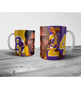 Pixxa Kobe Bryant 8 to 24 Kupa Bardak Model 1