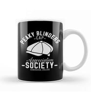 Peaky Blinders Cap Appreciation Society Birmingham Kupa Bardak Porselen