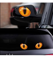 Güzel Kedi Gözleri Araba Aynası için Sticker Etiket