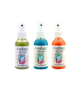 CADENCE SPREY KUMAŞ BOYASI 100ML 3LÜ SET