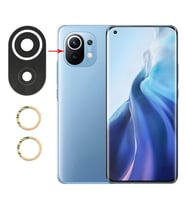 Xiaomi Mi 11 Lite 5G Uyumlu Kamera Lensi Camı M2101K9G M2101K9C M2101K9R