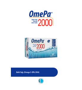 Omepa Balık Yağı 2000 30 Yumuşak Kapsül