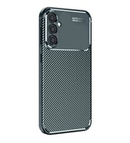 Samsung Galaxy A16 5g Kılıf Auto Focus Karbon Kapak - Koyu Yeşil