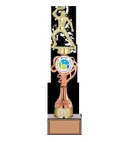 ODAK KUPA - Figürlü Kupalar - Masa Tenisi Erkek Figürlü Kupalar FG-036 C - 36 cm