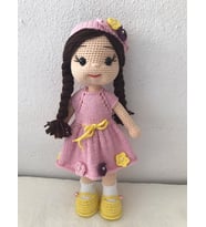 Elif Bebek Amigurumi Organik Oyuncak