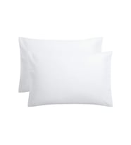 Stella Flavo 2'li Yastık Kılıfı 50x70+20cm Kapaklı Beyaz