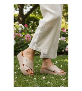 Pierre Cardin PC-54641 Z Buz Kadın Terlik
