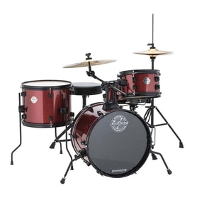 Ludwig LC178X025 The Pocket Kit (Wine Red Sparkle)  4-10 Yaş Arası İdeal Başlangıç Seti