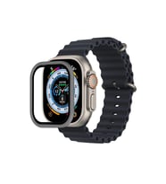 Apple Watch Ultra 49mm Alüminyum Kasa Cam Ekran Koruyucu - Gri
