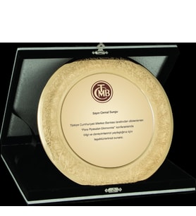 ODAK KUPA - Tabak Plaketler - UK-001 B - 21 cm