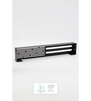Paslanmaz Metal Banyo Rafı, Modern Banyo Rafı, Şampuan Rafı, Banyo Rafı, Banyo Düzenleyici Siyah