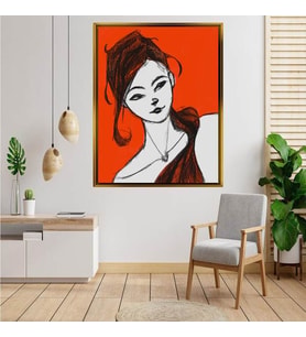 Altın  Çerçeveli tablo n1472