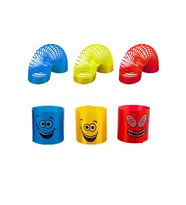 Stres Yayı Oyuncak Gülenyüz Stres Yayı - 6 cm çapında