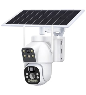AOV Çift Kameralı 7/24 Kayıt E Sim Özellikli 4G Solar Kamera