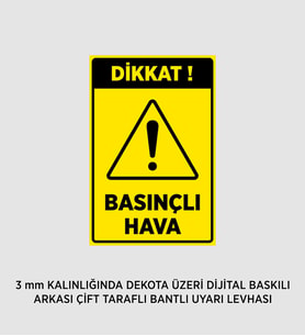BASINÇLI HAVA 25X37 CM