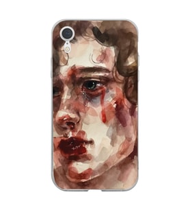 Iphone XR Uyumlu Aesthetic Tasarımlı Şeffaf Telefon Kılıfı