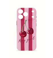 iPhone 17 Pro Max Vorian İnce Kamera Korumalı Mika Kılıf Cherry Girl
