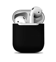 Apple Airpods Uyumlu Kılıf Zore Airbag 13 Silikon (Siyah)