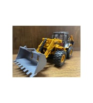 Oyuncak Metal Kepçeli Glw Iş Makineleri Oyuncak Kepçe Dozer iki Taraflı Kepçe