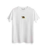  Animal Kaplumbağa Dijital Baskılı Beyaz Tshirt