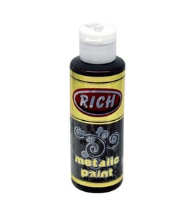 Rich Metalik Akrilik Boya 120 cc. 760 ÇİKOLATA 