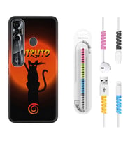 Tecno Spark 6 6 Go 8C 8 Pro 7 7 Pro Kılıf Kablo Koruma Spiral Silikon Catrudo 1679