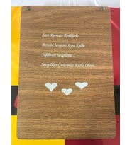 Sevgililer Günü Özel Hediye Ahşap Kutulu Galatasaray Lisanslı  Metin Oktay Forma (Sarı-Kırmızı)