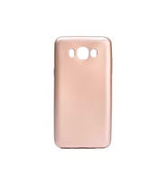 Samsung Galaxy J7 2016 Uyumlu Kılıf Zore Premier Silikon Kapak (Rose Gold Altın)