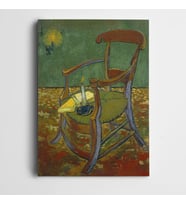 Vincent Van Gogh De Stoel Van Gauguin Kanvas Tablo