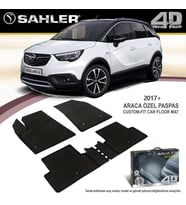 Opel Crossland Havuzlu Paspas 4,5D Sahler 2017 Sonrası