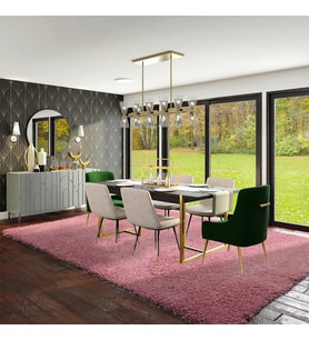 AGKHOME Orijinal Amerikan Shaggy Halı - 240 x 360 cm - Pembe