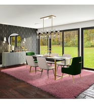 AGKHOME Orijinal Amerikan Shaggy Halı - 240 x 360 cm - Pembe