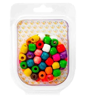 Kiddy World Ahşap Boncuk Küçük - 4 kutu