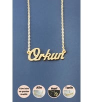 Orkun İsimli Kolye