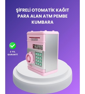 Çocuklar İçin Eğitici Elektronik Şifreli Kumbara