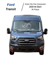 Ford Transit Krom Sis Farı Çerçevesi 2 prç 2019 Üzeri P.ÇELİK (Gri)