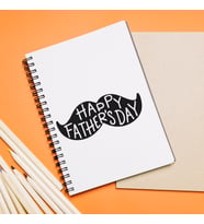 Babalar Günü Tasarımlı Defter