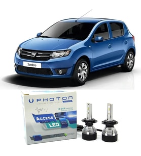 Dacia Sandero Led Xenon Sis Far Ampulü H11 Access Yeni Seri Beyaz 2007-2016