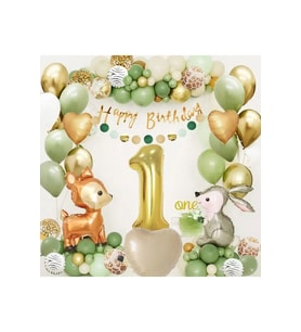 CEYLAN TAVŞANLI 1 YAŞ BALON SETİ