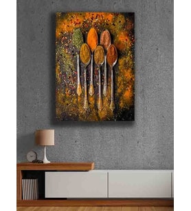 Koç stüdyo Modern tasarım kanvas tablo 50x70 (Çok Renkli)