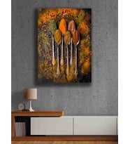 Koç stüdyo Modern tasarım kanvas tablo 50x70 (Çok Renkli)