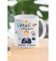 Mali müşavir özel tasarım kupa bardak