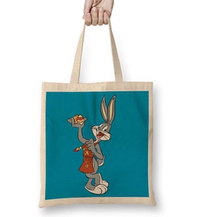Looney Tunes Bugs Bunny Bez Çanta Uzun Saplı