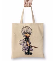Gintama Gintoki Bez Çanta Uzun Saplı